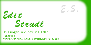 edit strudl business card